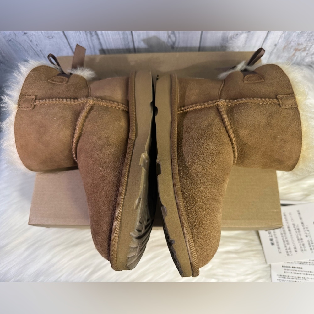 UGG kids mini bailey bow winter boots - Picture 4 of 14